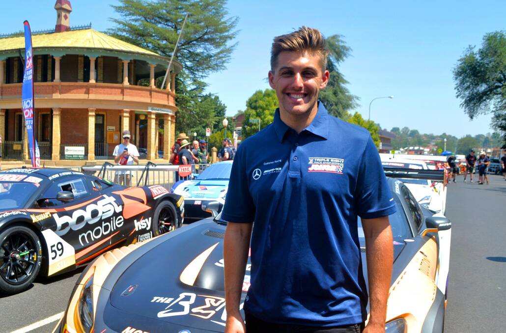 FIRST GT3 DRIVE: Anton de Pasquale is one of four drivers who will pilot the #777 Mercedes AMG GT3 for Triple Eight Race Engineering at the Bathurst 12 Hour. Photo: RACHEL CHAMBERLAIN 013020rcttot2