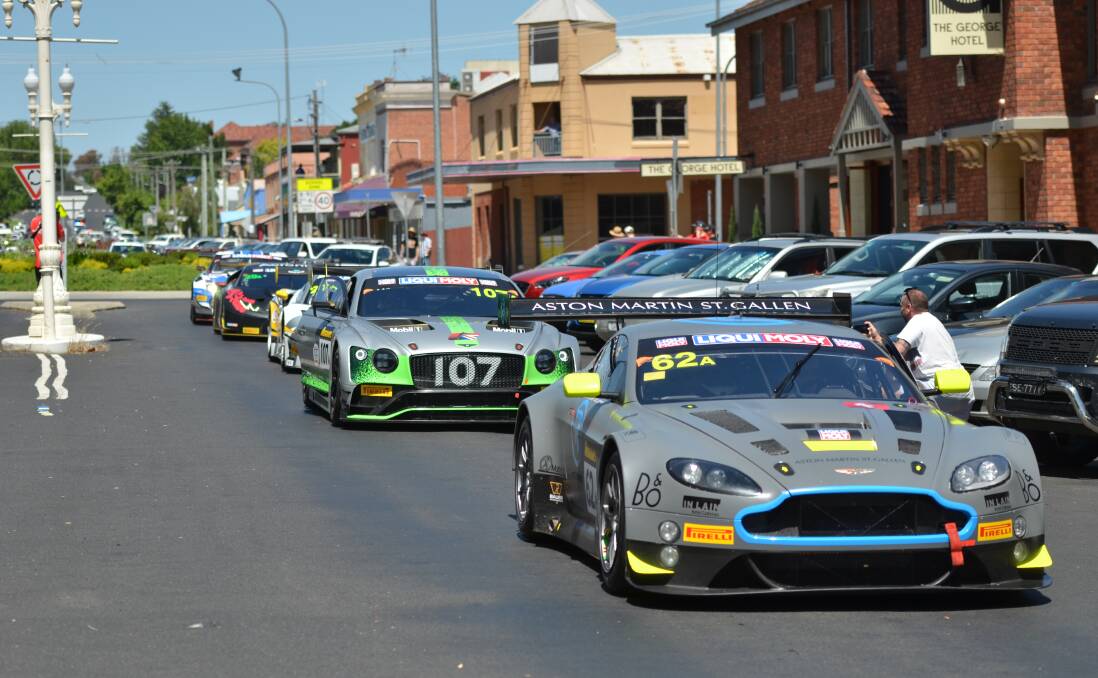 RETURNING: The Town to Track parade and meet and greet will be held on Thursday for the second time in Bathurst 12 Hour history. Photo: ANYA WHITELAW
