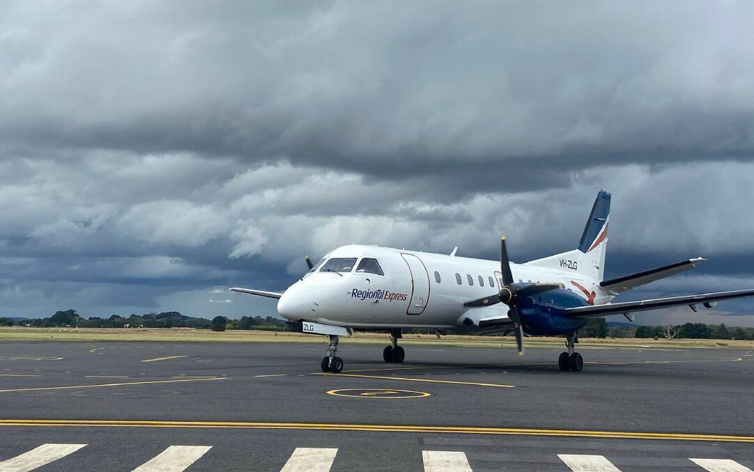WITHDRAWING: Regional Express Airlines will cease its flights between Bathurst and Sydney at the end of June 2022. Photo: SUPPLIED
