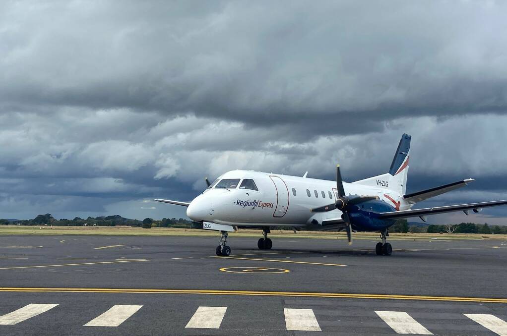 Regional Express Airlines is expected to cease its flights between Bathurst and Sydney. Photo: SUPPLIED 