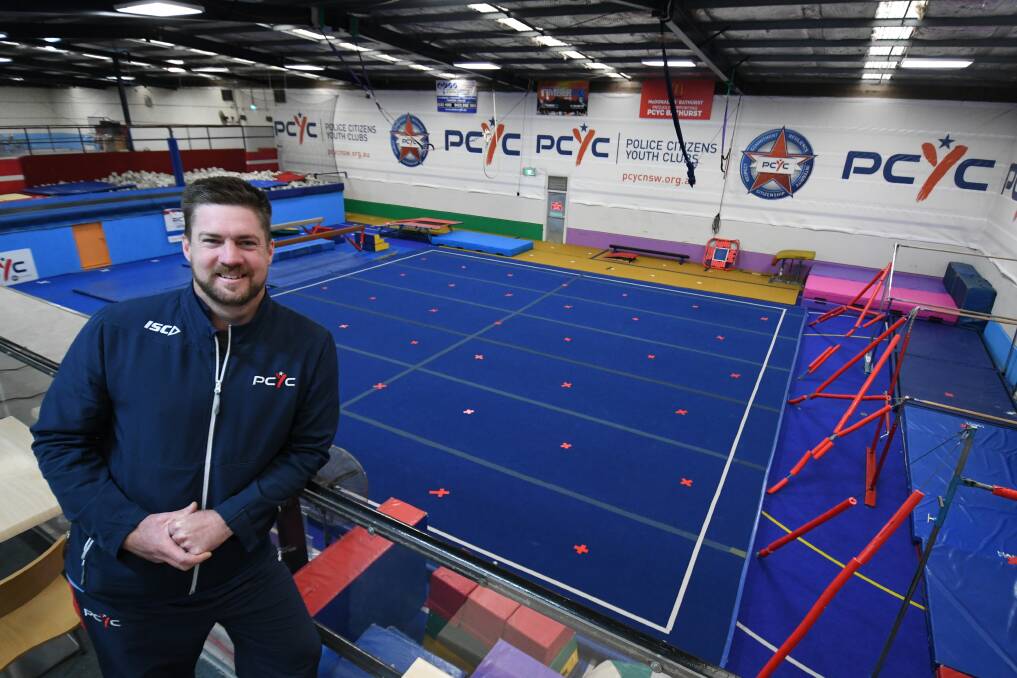 WELCOME BACK: Bathurst PCYC manager David Hitchick is ready to welcome kids back for the school holidays. Photo: CHRIS SEABROOK 062420cpcyc1