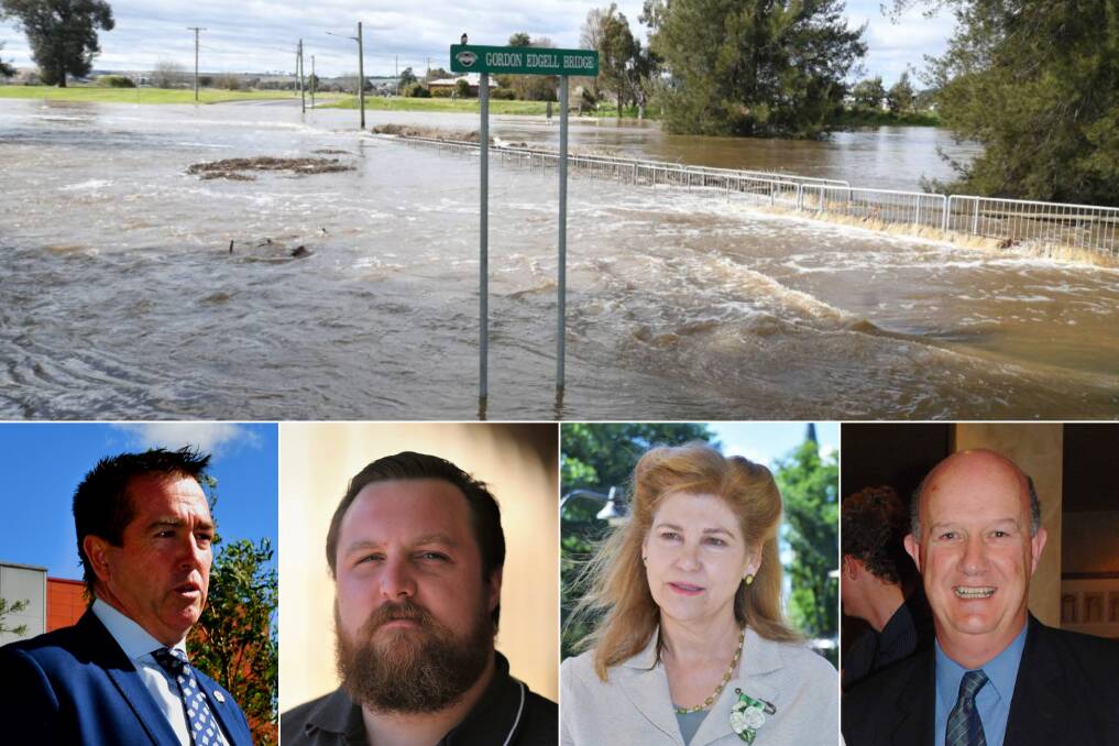 Incumbent Paul Toole, Labor's Cameron Shaw, Kay Nankervis from the Greens and independent candidate Martin Ticehurst discuss responding to natural disasters. 