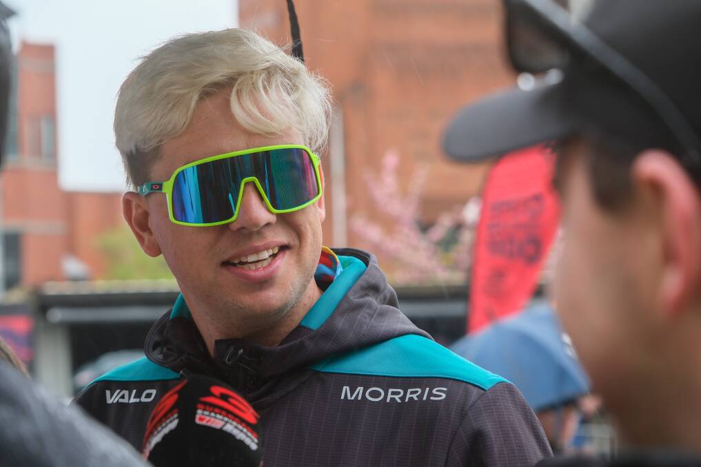 Chaz Mostert in his signature shades ahead of the 2023 Bathurst 1000. Picture by James Arrow