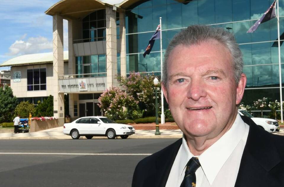 TEAM LEADER: Stuart Pearson is the lead candidate on the Bathurst Matters ticket. 
