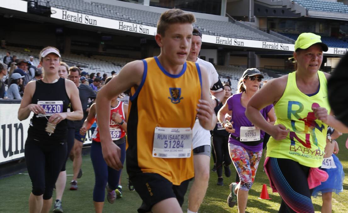 FUND RUN: When Isaac Cove competes in the Sydney Morning Herald Half Marathon this weekend, he will be running for a very good cause. Photo: SUPPLIED
