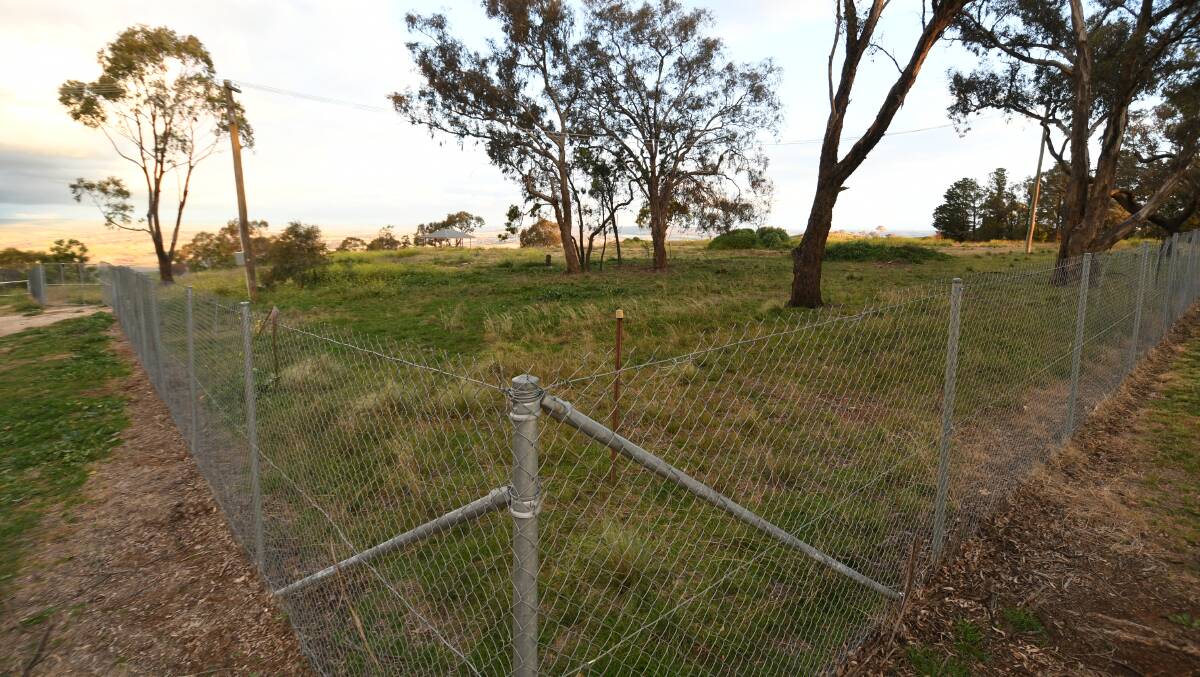 STAYING IN PLACE: Bathurst Regional Council is waiting for advice about how to make the former site for the go-kart track safe before removing the fence. 