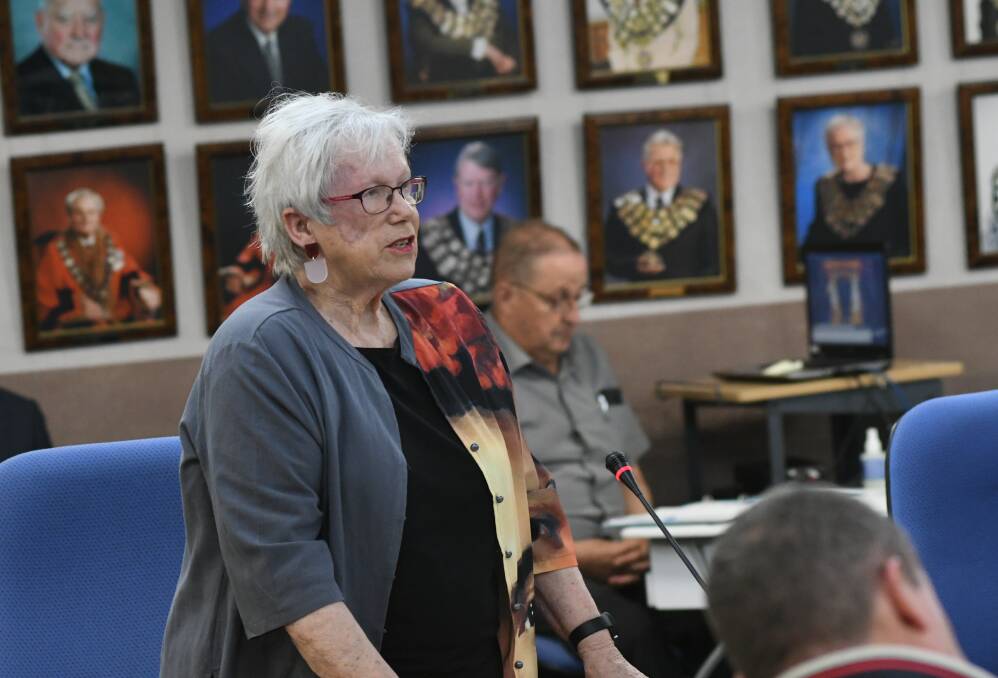 FILE PHOTO: Councillor Monica Morse showed support for the Bathurst Kart Club in the chamber.
