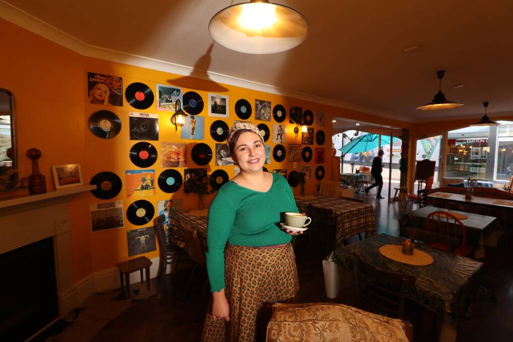 READY FOR SERVICE: Mad Season Cafe owner Daniella Queenan is looking forward to welcoming new customers. Photo: PHIL BLATCH 040319pbmad1