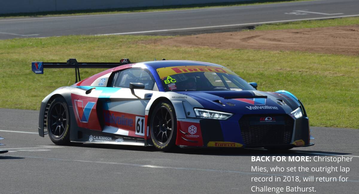 Drivers coming to take on the challenge of Mount Panorama