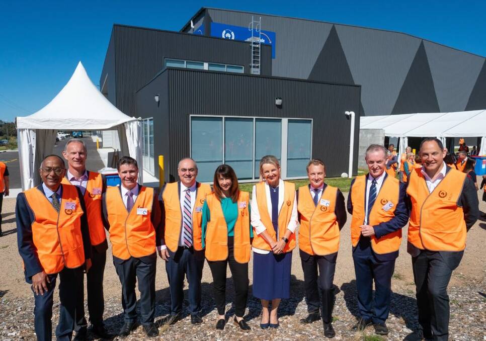 The Circular Plastics recycling factory was opened in Albury Wodonga in March, 2022. 