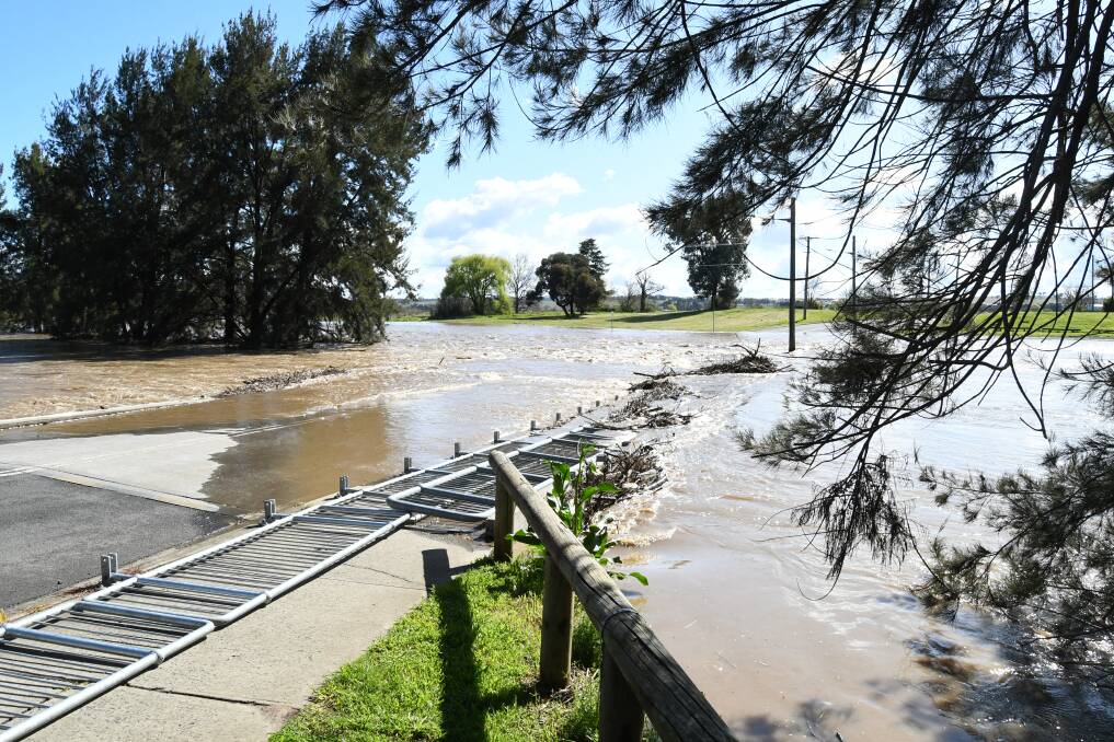 IN PHOTOS: Flooding around Bathurst on Friday morning.