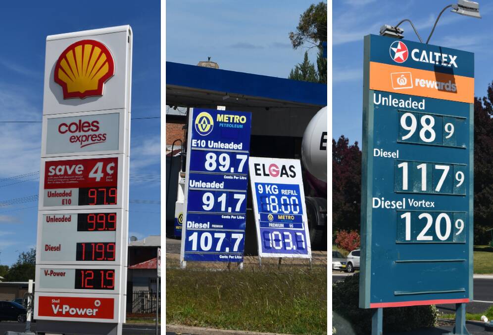 COMING DOWN: Most of the petrol retailers across Bathurst have dropped their prices for unleaded to under $1 per litre. 