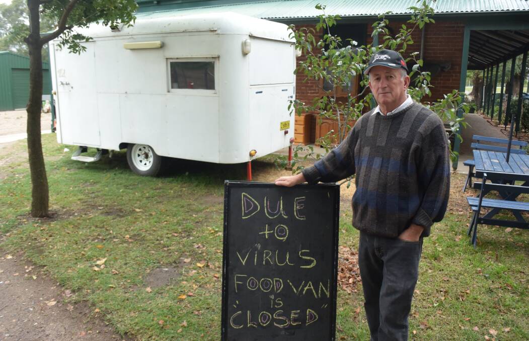 RESTRICTED: Mayor Bobby Bourke has closed the Bathurst Community Op Shop and its food van, but is still offering help to people in need. Photo: RACHEL CHAMBERLAIN