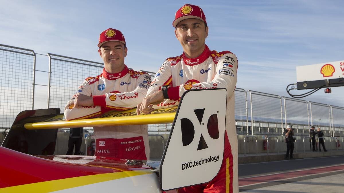 Scott McLaughlin and Fabian Coulthard.