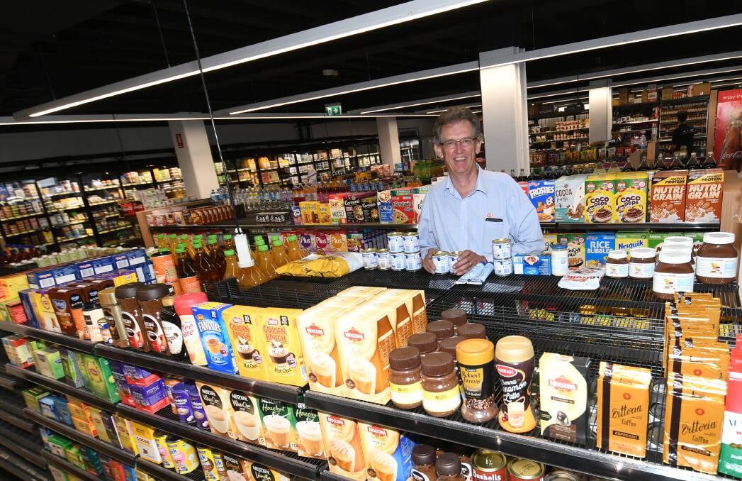 A GREAT START: IGA Westpoint managing director Hamish Thompson inside the new-look supermarket, which was able to open for business on December 19. Photo: CHRIS SEABROOK 121819ciga4