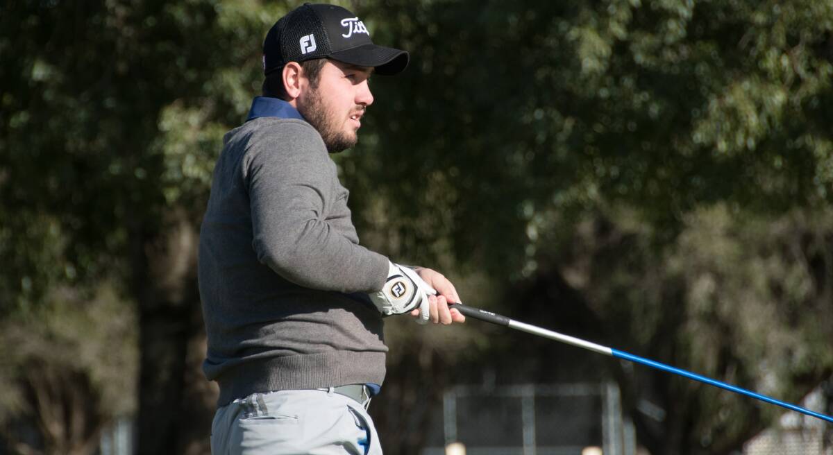 THREAT: Mick Curtale looms as genuine Cowra Open contender.