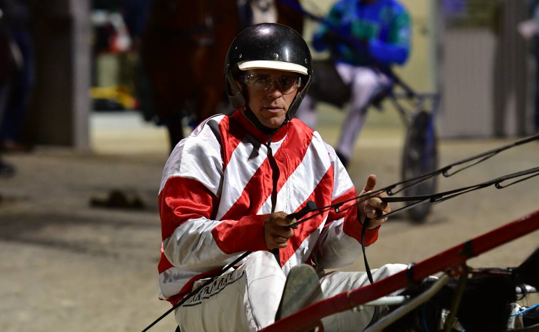Major haul: Eglinton trainer and driver Nathan Hurst has had a lot of success in a short amount of time with Major Hall. Photo: File.
