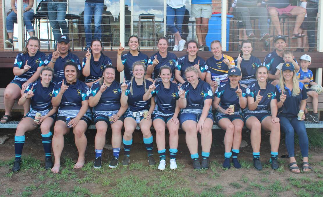 NUMBER ONE: The Bathurst Bulldogs took out the women's crown at the Cowra Twilight Tens.