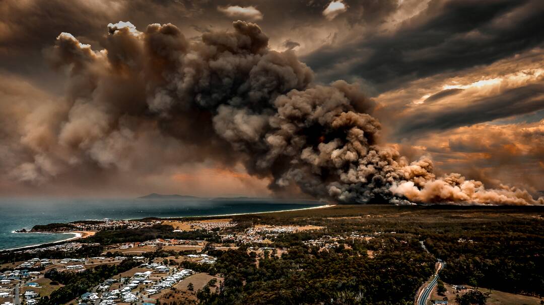 Another one of Martin's powerful images from the fires.
