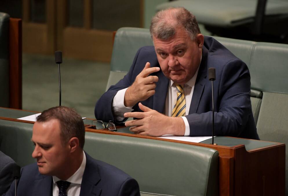 Government MP Craig Kelly said making children wear masks was akin to abuse. Picture: Getty