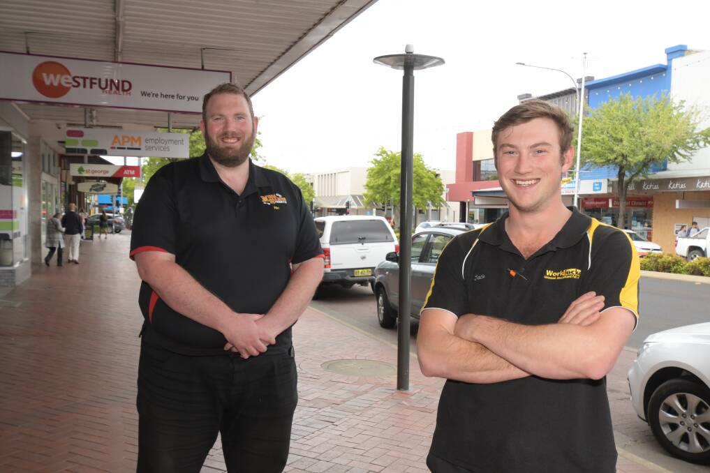 Orange Business Chamber vice president Nick Drage and president Jack Evans are expecting the changes on Monday to help boost local businesses. Image: Jude Keogh.