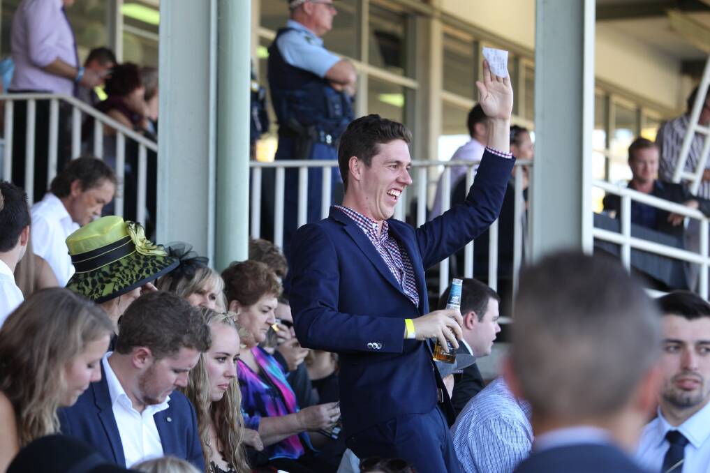 Against the odds: A day at the races is never complete with a wager, with some punters a bit luckier than others. Photo: Chris Seabrook.