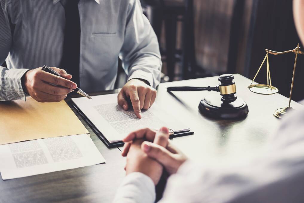 Vital Support: If you've been charged, it's important to get legal advice as soon as possible. Photo: Shutterstock.