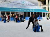 GRAB YOUR SKATES: The McDonalds Bathurst Ice Rink is always a popular place to be during the Bathurst Winter Festival. Photo: Rachel Chamberlain