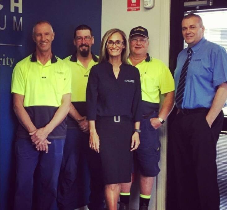 Service you can count on: The team at Ullrich Bathurst are on hand to help with all your aluminium products and needs. Photo: Supplied.
