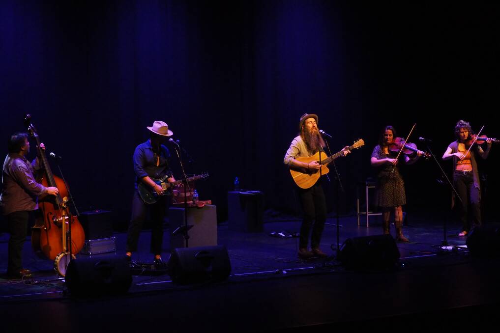 SUPERB SOUNDS: Local talent, Andy Nelson, and his crew of accomplished musicians were one of the many amazing acts at this years Inland Sea of Sound music festival. Photo: Sam Bolt