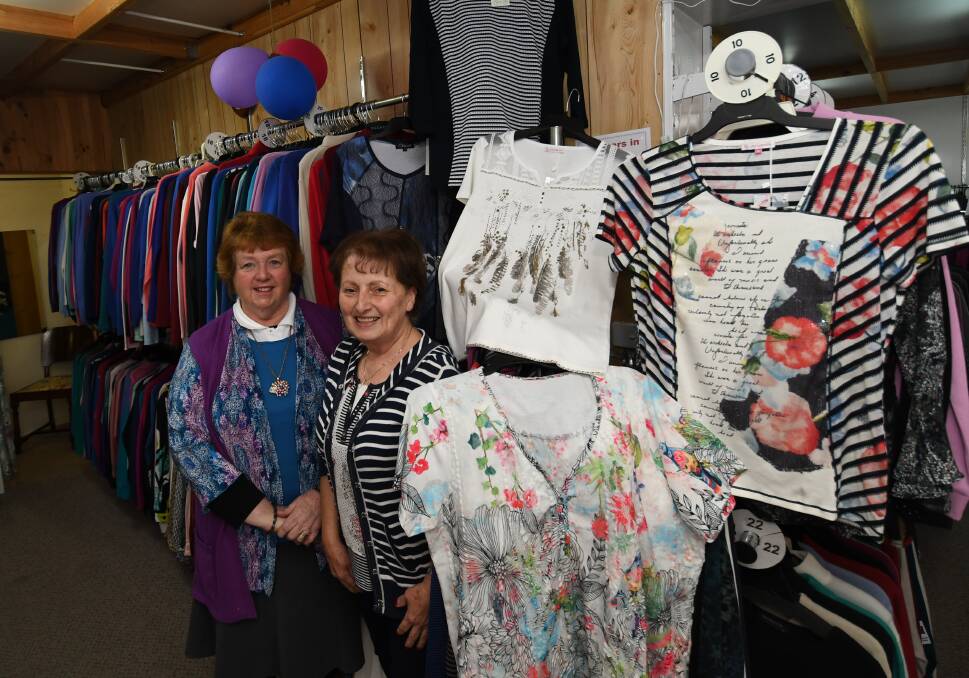 A Helping Hand: Staff member Marilyn Pratley and store owner Marietta Khoury, from Marietta's Boutique, are always ready and available to provide advice and assistance to new and existing customers. Photo: Chris Seabrook.