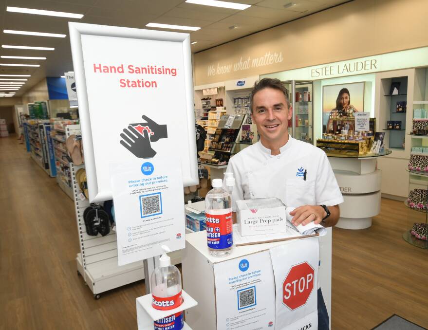 MORE THE BETTER: Pharmacist, Marcus Heiner, says the quicker people get vaccinated, the sooner life can start to return to normal. Photo: CHRIS SEABROOK