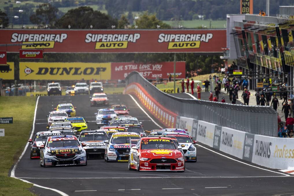 UNIQUE OPPORTUNITY: Fans will be greeted with what could be a once in a lifetime season opener at Mt Panorama for the Bathurst 500. Photo: File