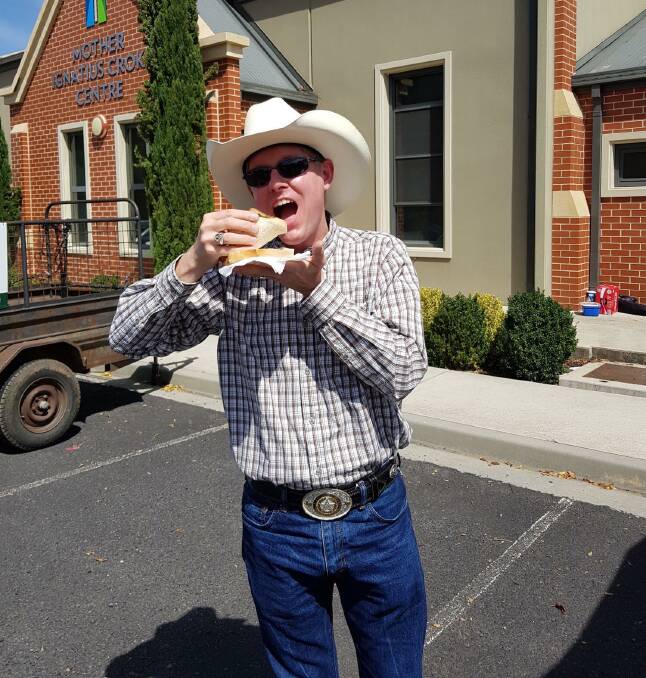 Helping Hands: He may be a long way from Texas but that hasn't stopped Robert Atcheson from getting heavily involved with the Royal Bathurst Show. Photo: Supplied.