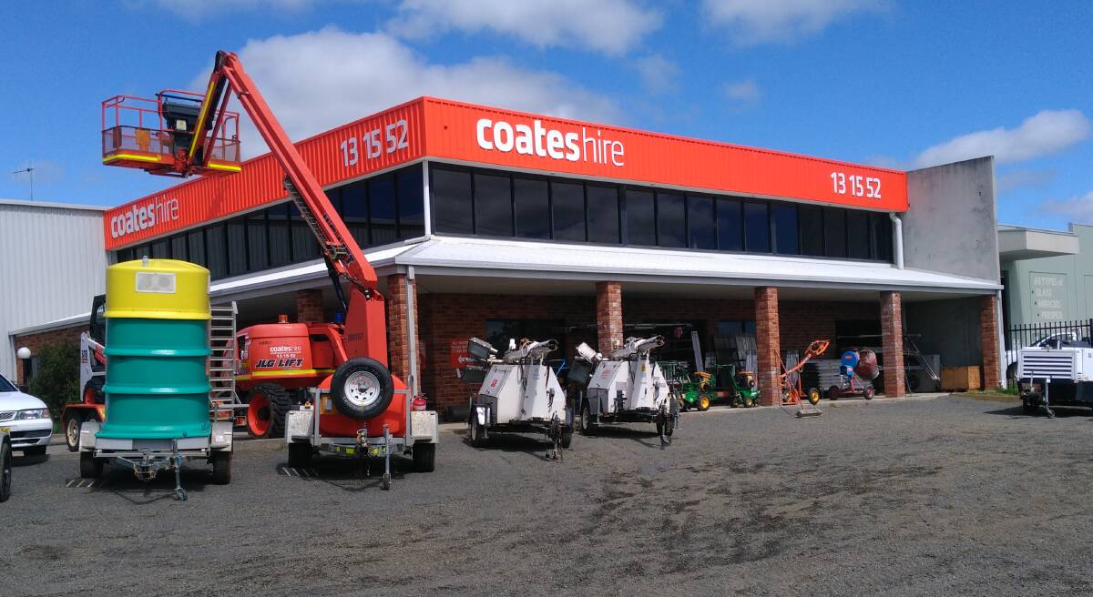 Help is at hand: The staff at Coates Hire have over 50 years experience between them and can provide the advice and equipment you need. Photo: Supplied.
