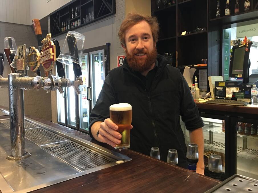 Paddy's Hotel manager, Luke Mulligan, said clearer guidelines and the introduction of incentives was a great opportunity for pubs and clubs. Image: Bradley Jurd.