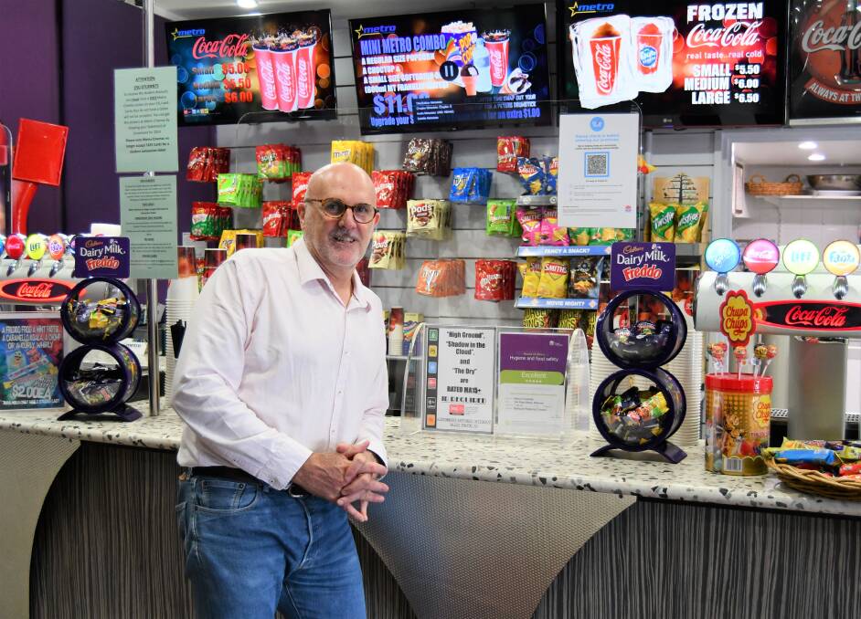 THE BIG PICTURE: Mark Hewitt, General Manager at Metro Cinemas, said the return of blockbuster movies along with the emergence of high-quality Australian films makes for an exciting time in the world of cinema. Photo: Andrew Lotherington