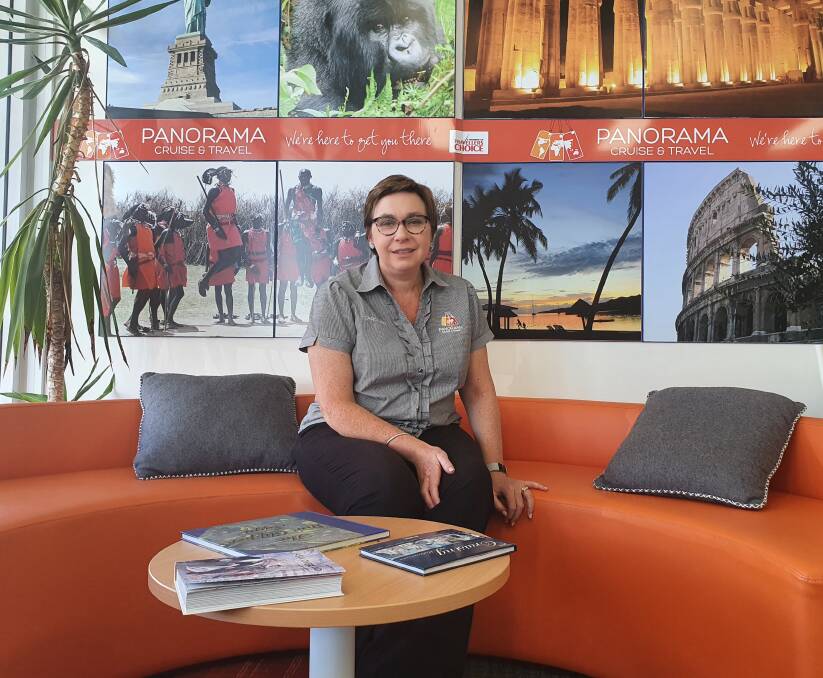 BOOST: Caroline Sage from Panorama Travel says one-off government payments are great news for the travel industry. Photo: ANDREW LOTHERINGTON