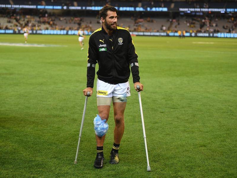 There are signs that Alex Rance, pictured here in round one, is set to return for the Tigers?