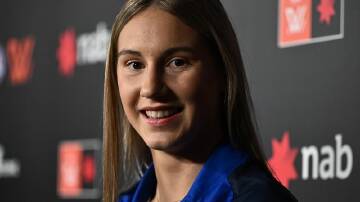 Midfielder Montana Ham was chosen as the AFLW's No.1 draft pick by the Sydney Swans on Wednesday.