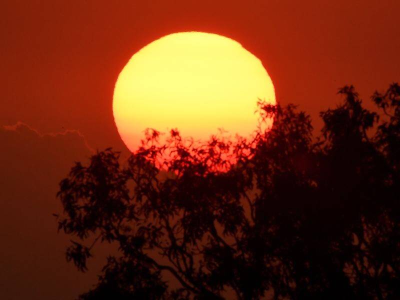 Heatwave conditions are expected to hit Queensland as hot winds sweep across the state's interior.