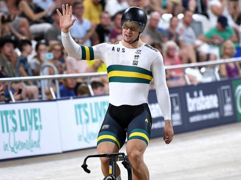 Matthew Glaetzer is out of the Australian world cycling championships because of a leg injury.