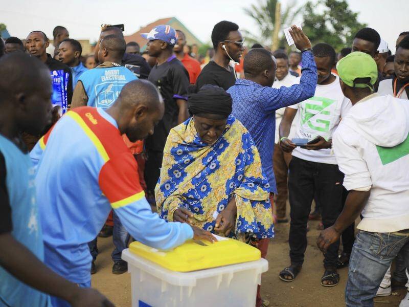 The result of the Congo's presidential election won't be known officially until Tuesday.