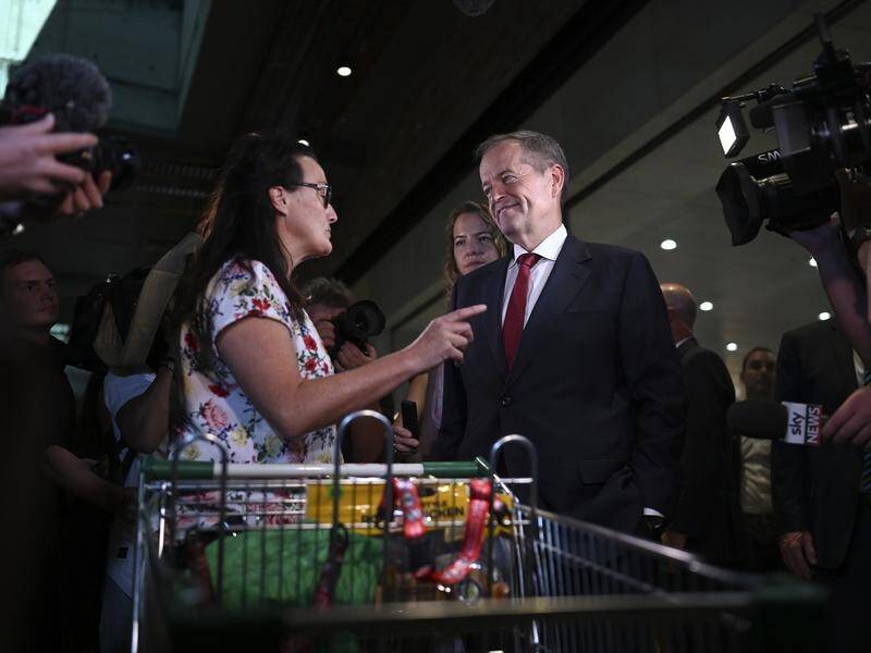 Opposition Leader Bill Shorten putting Labor's election to the public in Adelaide.