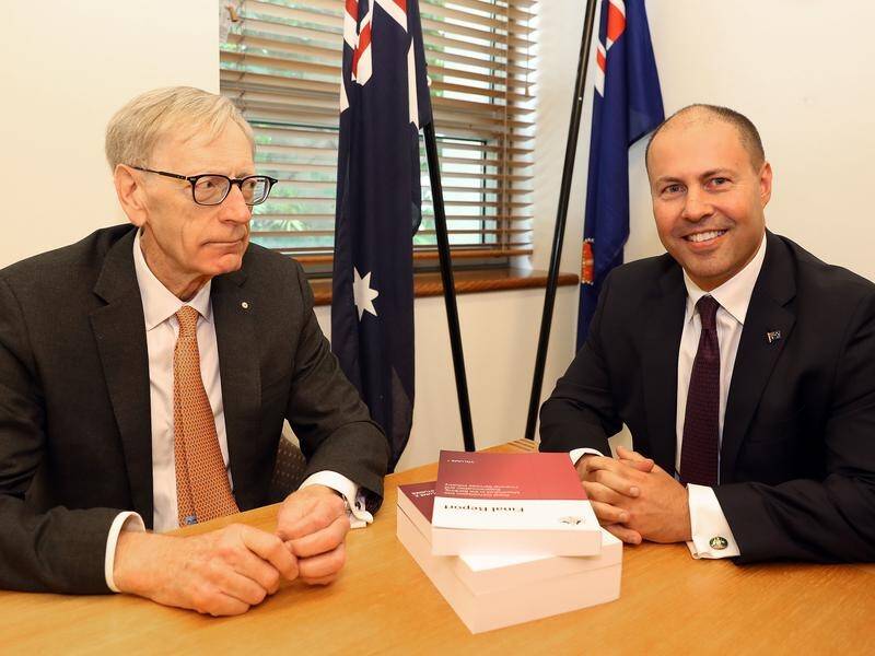 The final report from banking royal commissioner Kenneth Hayne (left) will be released on Monday.