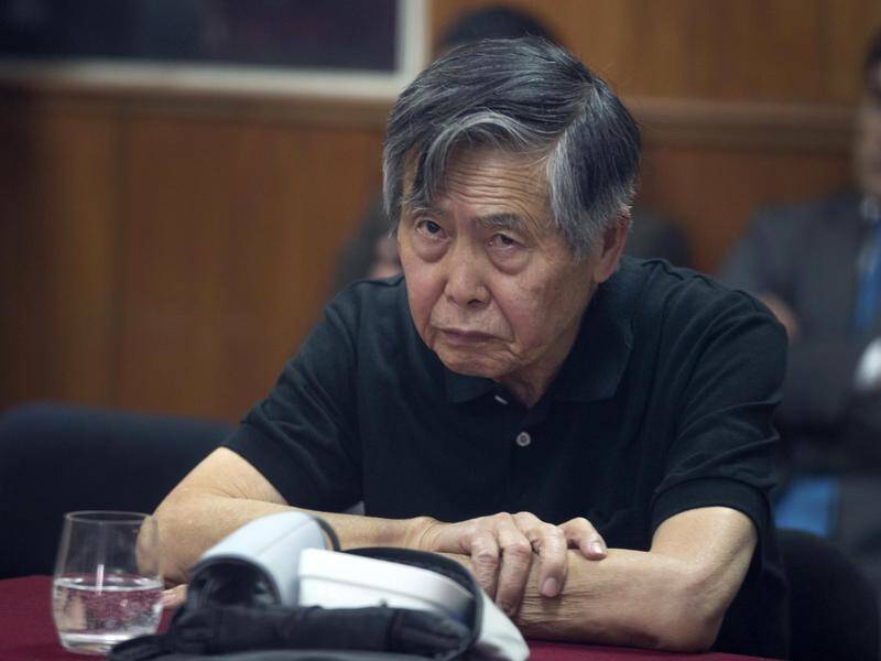 Peru's former president Alberto Fujimori is back in jail after his pardon was overturned.
