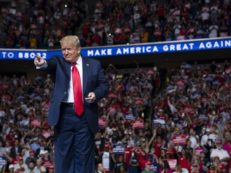 Trump re-election campaign rallies planned for Arizona and Florida have been cancelled.