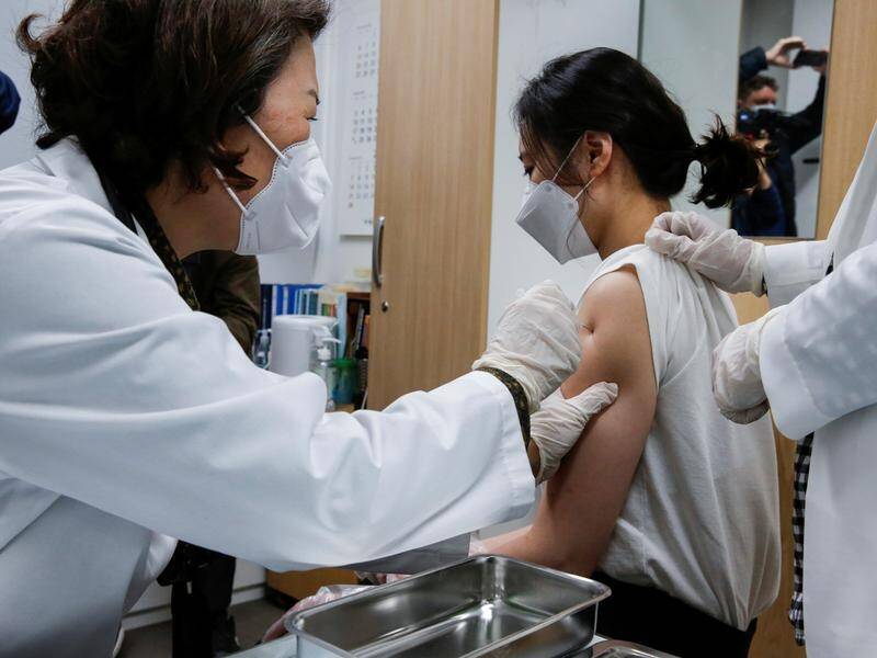 South Korea has launched its coronavirus vaccination campaign.