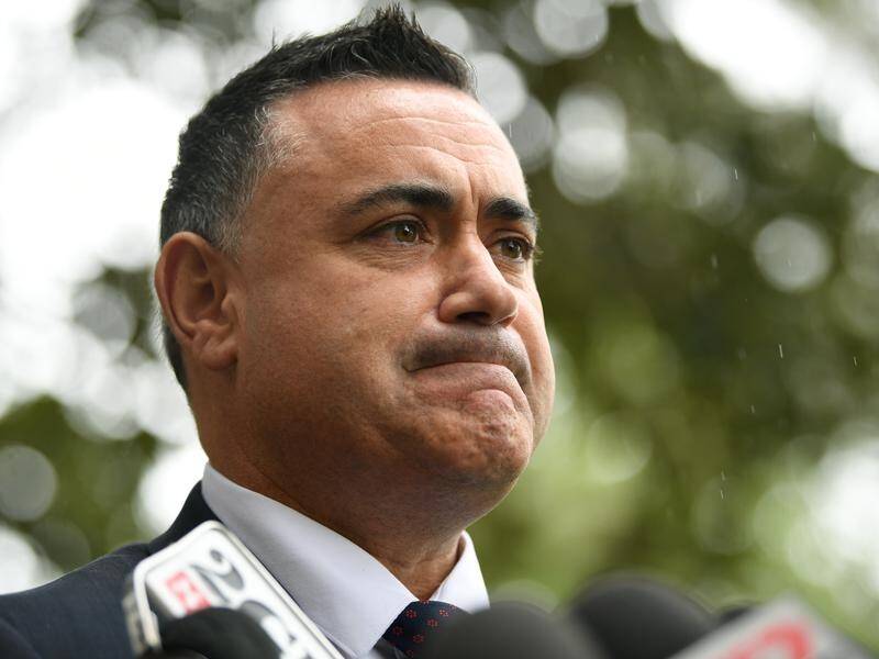 NSW Deputy Premier John Barilaro is furious the ACT government has fined the Canberra Raiders.