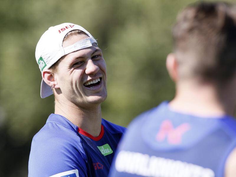 Kalyn Ponga is good enough to five-eighth for the Kangaroos, says Mitchell Pearce.